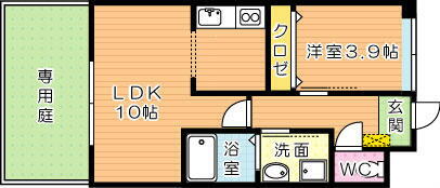 福岡県北九州市八幡西区永犬丸東町２丁目 永犬丸駅 1LDK アパート 賃貸物件詳細