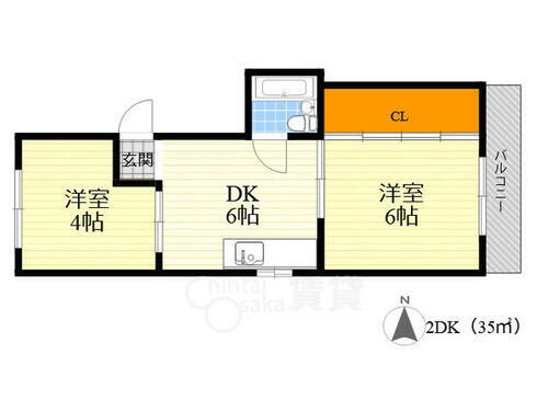 大阪府大阪市都島区高倉町３丁目 城北公園通駅 2DK マンション 賃貸物件詳細
