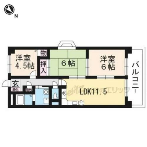 滋賀県近江八幡市安土町上豊浦 安土駅 3LDK マンション 賃貸物件詳細