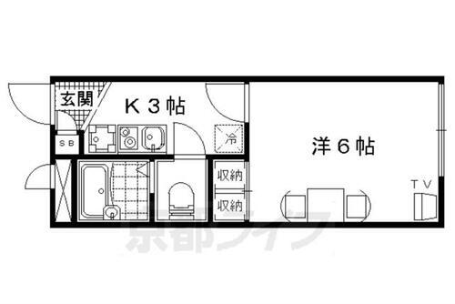 京都府京都市伏見区日野野色町 石田駅 1K アパート 賃貸物件詳細