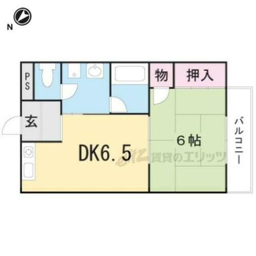 滋賀県甲賀市水口町下山 甲西駅 1DK アパート 賃貸物件詳細