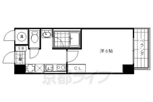 京都府京都市中京区西ノ京小堀町 二条駅 1K マンション 賃貸物件詳細