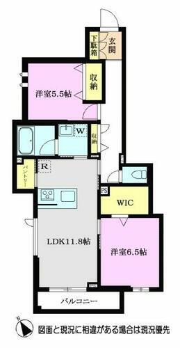 埼玉県朝霞市宮戸２丁目 北朝霞駅 2LDK マンション 賃貸物件詳細