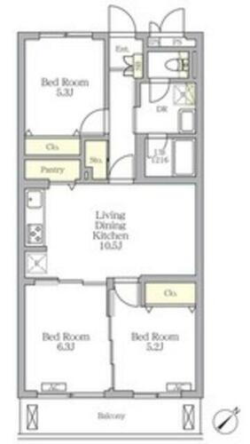 東京都新宿区中落合２丁目 賃貸マンション