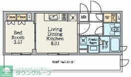 クレストコート池上六丁目 5階 1LDK 賃貸物件詳細