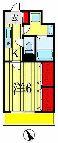 千葉県船橋市海神１丁目 船橋駅 1K マンション 賃貸物件詳細