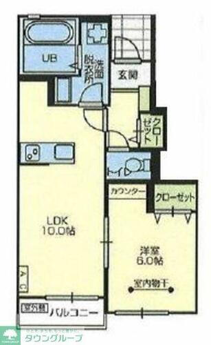 埼玉県さいたま市見沼区大字中川 1LDK アパート 賃貸物件詳細