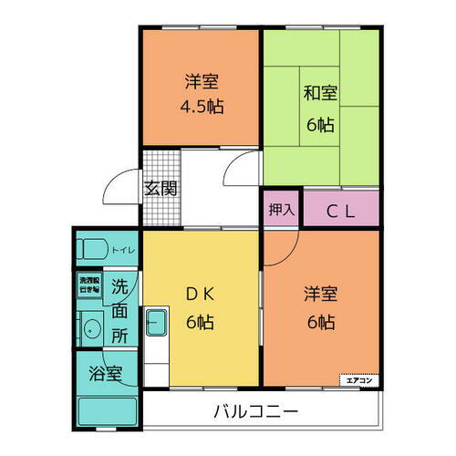 愛知県安城市池浦町池東 新安城駅 3DK マンション 賃貸物件詳細