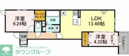 東京都江戸川区瑞江１丁目 瑞江駅 2LDK アパート 賃貸物件詳細