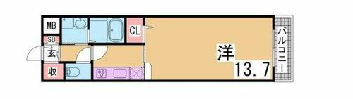兵庫県神戸市須磨区車字口道谷 妙法寺駅 1K アパート 賃貸物件詳細