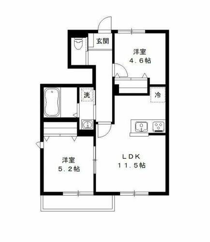 千葉県流山市東初石３丁目 初石駅 2LDK アパート 賃貸物件詳細