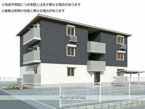 愛媛県松山市北井門３丁目 賃貸アパート