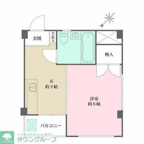 東京都中野区中野６丁目 中野駅 1K マンション 賃貸物件詳細