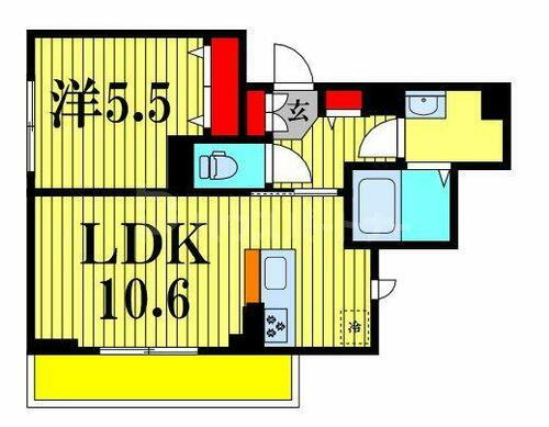 プラージュ津田沼 3階 1LDK 賃貸物件詳細