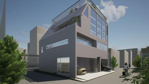 東京都渋谷区神宮前３丁目 テラスハウス