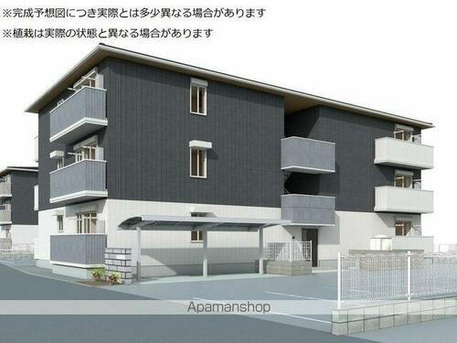 愛媛県松山市北井門３丁目 賃貸アパート