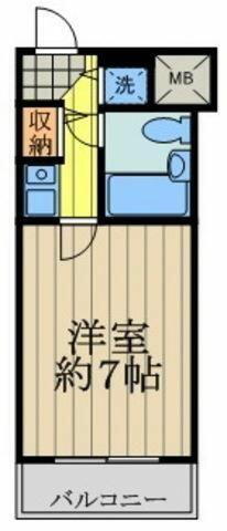 東京都小金井市緑町３丁目 武蔵小金井駅 1K マンション 賃貸物件詳細