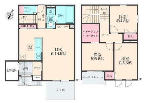 埼玉県さいたま市緑区美園５丁目 浦和美園駅 3LDK 一戸建て 賃貸物件詳細