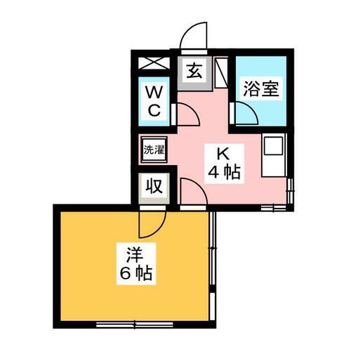 神奈川県厚木市下依知２丁目 本厚木駅 1K アパート 賃貸物件詳細