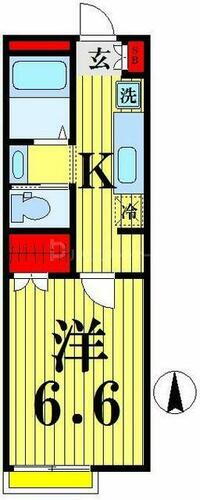 東京都足立区保塚町 六町駅 1K アパート 賃貸物件詳細
