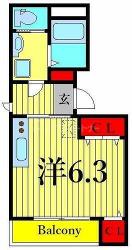 東京都江戸川区篠崎町１丁目 篠崎駅 ワンルーム アパート 賃貸物件詳細
