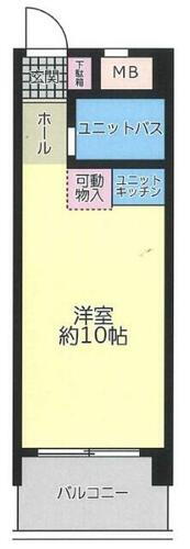 福岡県北九州市小倉南区北方１丁目 北方駅 ワンルーム マンション 賃貸物件詳細