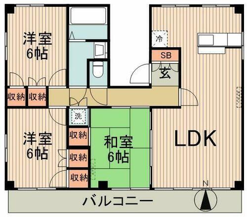 東京都江東区東砂３丁目 東大島駅 3LDK マンション 賃貸物件詳細