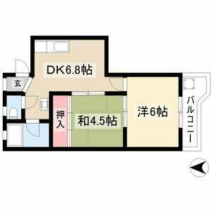 愛知県名古屋市中村区稲葉地町 中村公園駅 2DK マンション 賃貸物件詳細