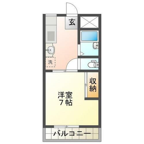 三重県津市上浜町４丁目 江戸橋駅 1DK アパート 賃貸物件詳細