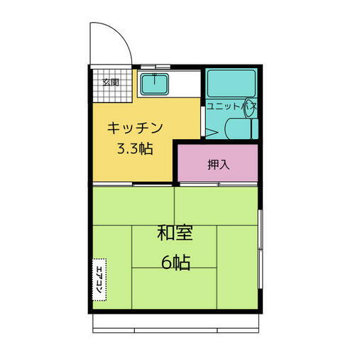 東京都練馬区豊玉中２丁目 練馬駅 1K アパート 賃貸物件詳細