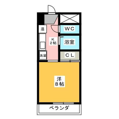 愛知県名古屋市名東区つつじが丘 一社駅 1K マンション 賃貸物件詳細