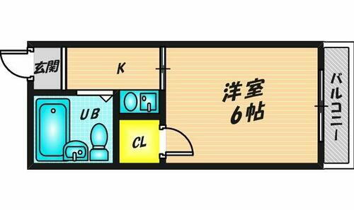大阪府東大阪市若江北町１丁目 若江岩田駅 ワンルーム アパート 賃貸物件詳細