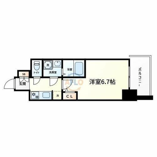 大阪府大阪市旭区赤川２丁目 城北公園通駅 1K マンション 賃貸物件詳細