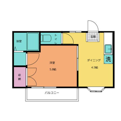 埼玉県所沢市大字久米 西所沢駅 1DK アパート 賃貸物件詳細
