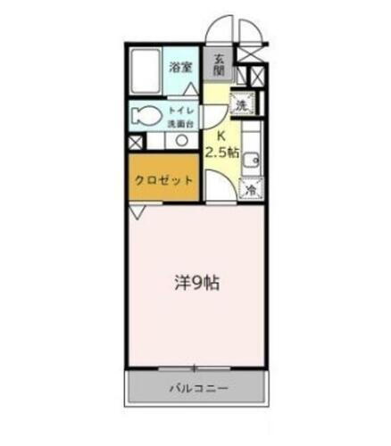 神奈川県川崎市多摩区西生田２丁目 読売ランド前駅 1K アパート 賃貸物件詳細
