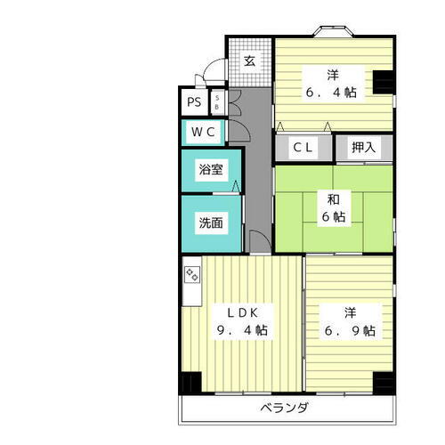 愛知県名古屋市名東区引山１丁目 喜多山駅 3LDK マンション 賃貸物件詳細