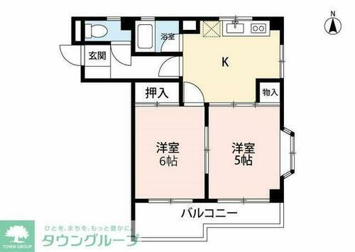 千葉県流山市大字東深井 運河駅 2DK マンション 賃貸物件詳細