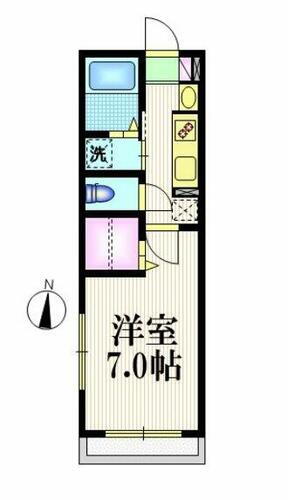 東京都練馬区桜台１丁目 江古田駅 1K アパート 賃貸物件詳細