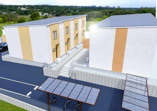 愛知県豊明市栄町西大根 テラスハウス