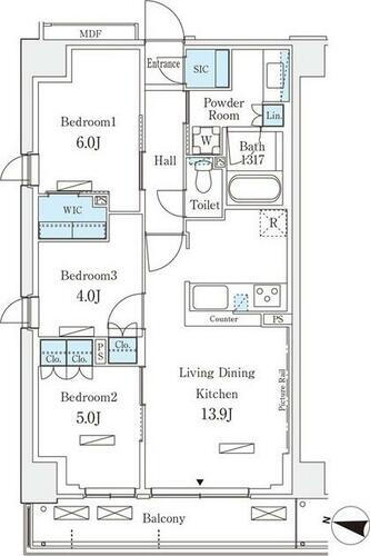 東京都北区神谷３丁目 賃貸マンション