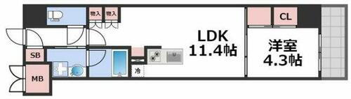 大阪府大阪市中央区上本町西５丁目 大阪上本町駅 1LDK マンション 賃貸物件詳細