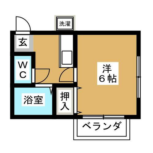 千葉県千葉市花見川区検見川町２丁目 新検見川駅 1K アパート 賃貸物件詳細