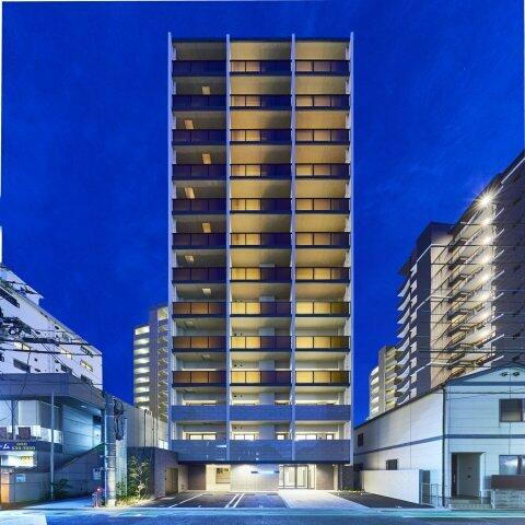 リアンシエルブルー白金 13階建