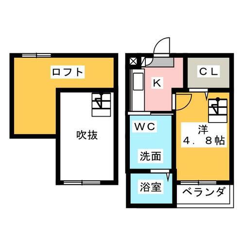 愛知県名古屋市西区香呑町６丁目 庄内通駅 1K アパート 賃貸物件詳細