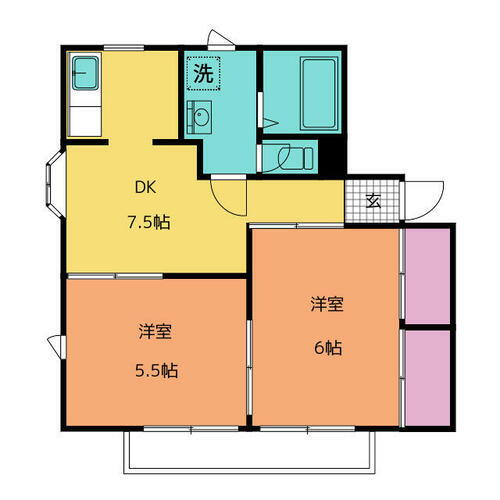 神奈川県横浜市戸塚区平戸５丁目 東戸塚駅 2DK アパート 賃貸物件詳細