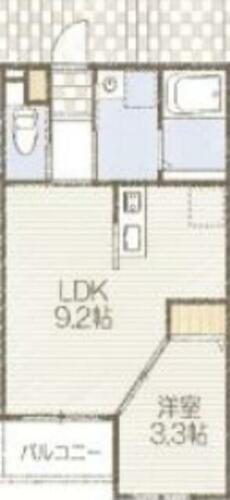 千葉県千葉市若葉区貝塚町 賃貸アパート