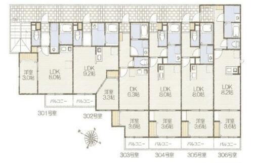 千葉県千葉市若葉区貝塚町 賃貸アパート
