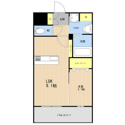 福岡県福岡市早良区高取２丁目 藤崎駅 1LDK マンション 賃貸物件詳細