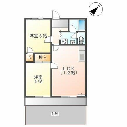 愛知県半田市瑞穂町１０丁目 半田駅 2LDK アパート 賃貸物件詳細