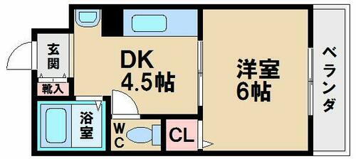 チコアドニス 7階 1DK 賃貸物件詳細